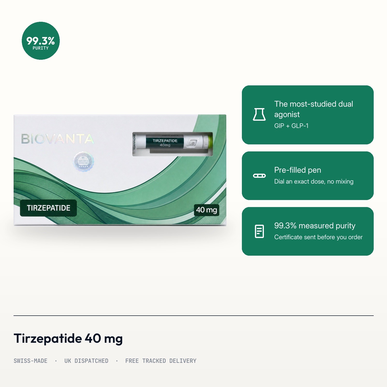 Tirzepatide 40mg — view 1